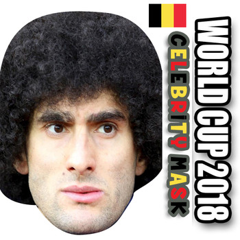 Marouanne Fellani Belgium Football World Cup 2018 Face Mask Marouanne Fellani Belgium Football World Cup 2018 Face Mask