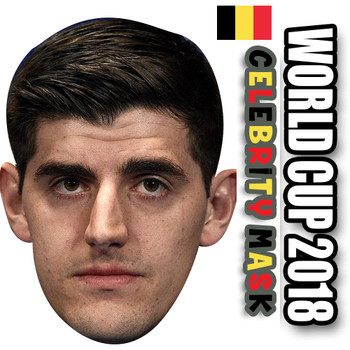 THIBAUT COURTOIS Belgium Football World Cup 2018 Face Mask THIBAUT COURTOIS Belgium Football World Cup 2018 Face Mask