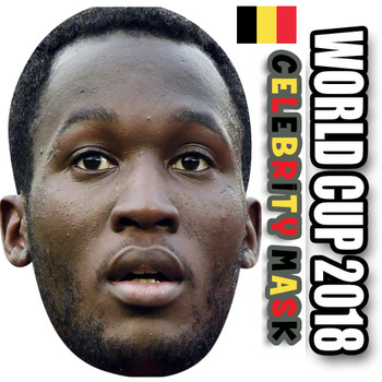 Romelu Lukaku Belgium Football World Cup 2018 Face Mask Romelu Lukaku Belgium Football World Cup 2018 Face Mask