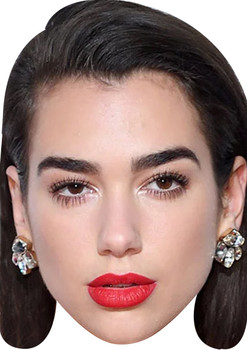 Dua Lipa Celebrity Music Star Face Mask Dua Lipa Celebrity Music Star Face Mask