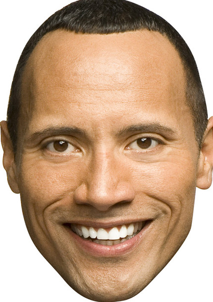 Dwayne Johnson (2) Celebrity Face Mask - Celebrity-Facemasks.com