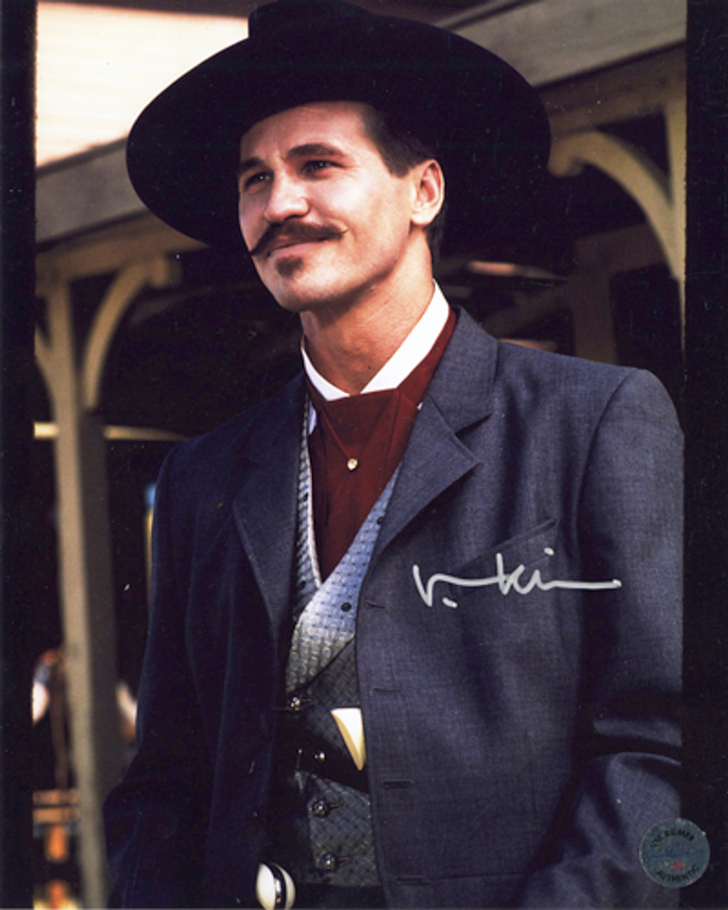 doc holliday autographed photo 2 val kilmer