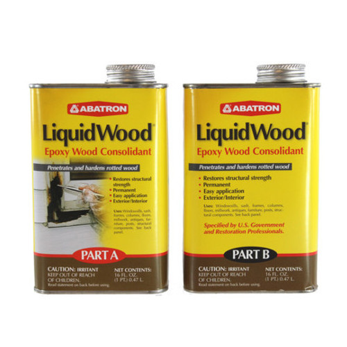 Abatron Liquid Wood Epoxy Wood Consolidant (2 Pints) Abatron Liquid Wood Epoxy Wood Consolidant (2 Pints)