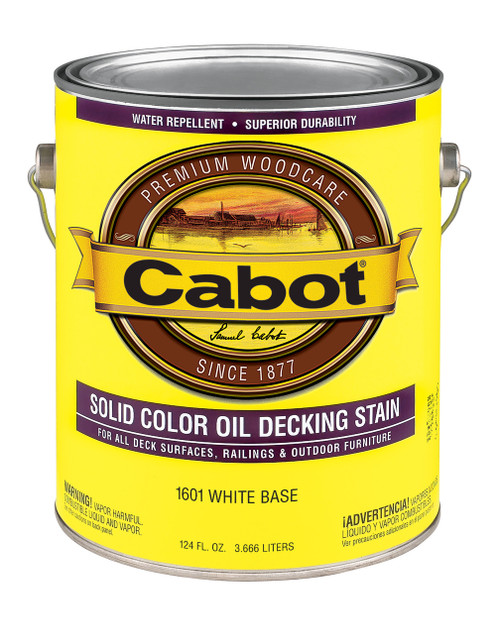 Cabot Solid Color Oil Decking Stain Gallon Cabot Solid Color Oil Decking Stain Gallon