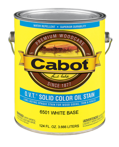 Cabot O.V.T. Solid Color Oil Stain Gallon Cabot O.V.T. Solid Color Oil Stain Gallon