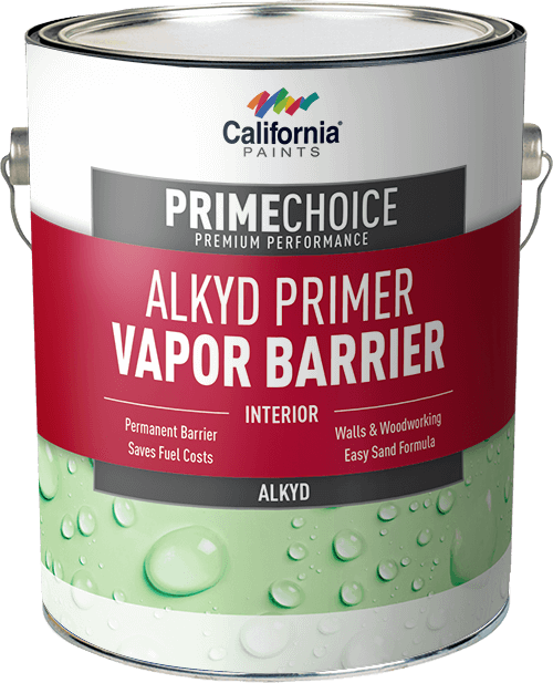 California PRIMECHOICE Interior Alkyd Primer Vapor Barrier Gallon California PRIMECHOICE Interior Alkyd Primer Vapor Barrier Gallon