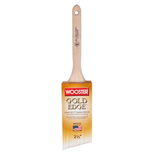 Wooster Gold Edge 2" Angled Sash Wooster Gold Edge 2" Angled Sash