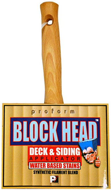 Proform Block Head 5" Water Based Stain Brush Proform Block Head 5" Water Based Stain Brush