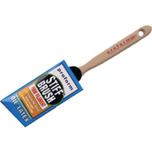 Proform Stiff Brush 2.0" Angled Contractor Latex Proform Stiff Brush 2.0" Angled Contractor Latex