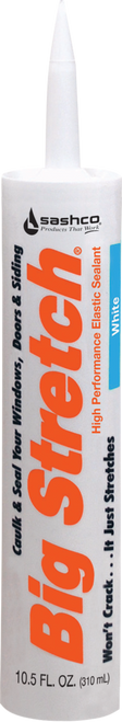 Sashco Big Stretch Caulk 10.5 oz (Case of 12) Sashco Big Stretch Caulk 10.5 oz (Case of 12)