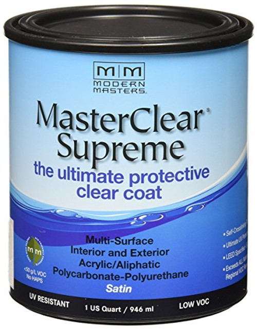 Modern Masters MasterClear Semi-Gloss Gallon Modern Masters MasterClear Semi-Gloss Gallon