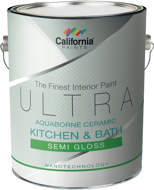 California Ultra Kitchen & Bath Nano Ceramic Semi-Gloss Gallon California Ultra Kitchen & Bath Nano Ceramic Semi-Gloss Gallon