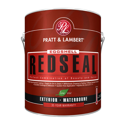 Pratt & Lambert RedSeal Exterior Latex Flat House Paint Gallon Pratt & Lambert RedSeal Exterior Latex Flat House Paint Gallon