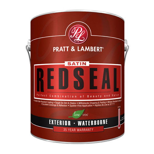 Pratt & Lambert RedSeal Exterior Latex Satin House & Trim Gallon Pratt & Lambert RedSeal Exterior Latex Satin House & Trim Gallon