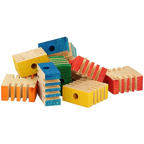 Groovy Blocks Parrot Toy-Making Parts - Small Groovy Blocks Parrot Toy-Making Parts - Small