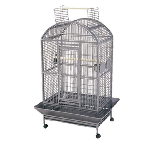Lazy Bones - Dome Open Top Parrot Cage Antique Lazy Bones - Dome Open Top Parrot Cage Antique