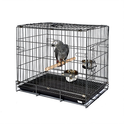 Antique Bird & Parrot Travel Cage Large