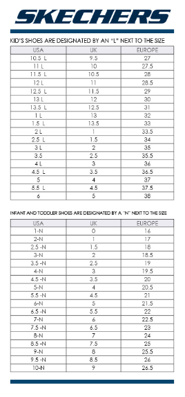 skechers width guide