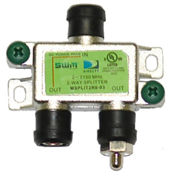 DIRECTV Approved SWM MRV 2-Way Wide Band Splitter DIRECTV Approved SWM MRV 2-Way Wide Band Splitter