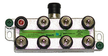 DIRECTV Approved SWM MRV 8-Way Wide Band Splitter DIRECTV Approved SWM MRV 8-Way Wide Band Splitter