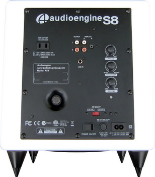 Audioengine S8 Premium Powered Subwoofer - White Audioengine S8 Premium Powered Subwoofer - White