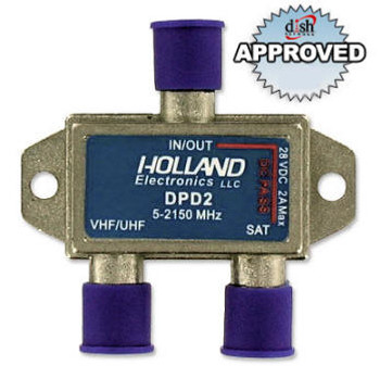 Holland DPD2 2 Amp Satellite Diplexer for DishPro Installations Holland DPD2 2 Amp Satellite Diplexer for DishPro Installations