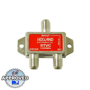 Holland STVC Satellite TV Diplexer DIRECTV and Dish Network Approved Holland STVC Satellite TV Diplexer DIRECTV and Dish Network Approved