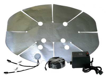 Perfect Vision HSSLNGRFKIT Hot Shot Universal Peel and Stock Satellite Dish Heater - kit Perfect Vision HSSLNGRFKIT Hot Shot Universal Peel and Stock Satellite Dish Heater - kit
