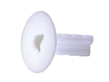 Perfect Vision PVFTBKOSW Single White Coax Feed Thru Bushing with Knockout (bag of 100) Perfect Vision PVFTBKOSW Single White Coax Feed Thru Bushing with Knockout (bag of 100)