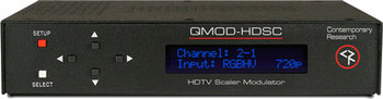 Contemporary Research QMOD-HDSC HDTV QAM Modulator / Scaler Contemporary Research QMOD-HDSC HDTV QAM Modulator / Scaler