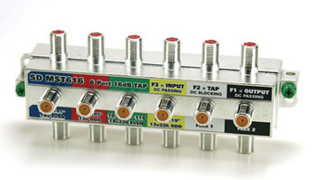 Sonora SD MST616 DIRECTV 6 Input 16dB Vertical Tap Sonora SD MST616 DIRECTV 6 Input 16dB Vertical Tap