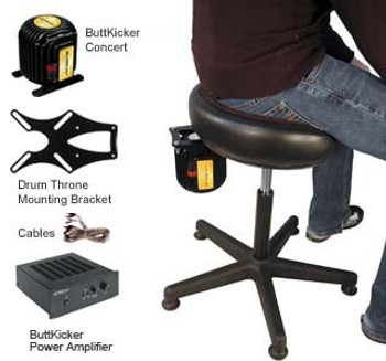 Buttkicker DTM-KIT Drum Throne Rig for Drummers & Seated Players Buttkicker DTM-KIT Drum Throne Rig for Drummers & Seated Players