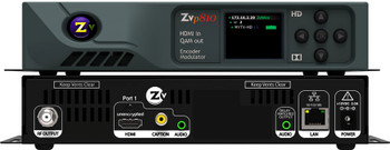 ZeeVee ZvPro 810 Single Channel Unencrypted HDMI Encoder/QAM Modulator ZeeVee ZvPro 810 Single Channel Unencrypted HDMI Encoder/QAM Modulator