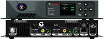 ZeeVee ZvPro 820 Dual Channel Unencrypted HDMI Encoder/QAM Modulator ZeeVee ZvPro 820 Dual Channel Unencrypted HDMI Encoder/QAM Modulator