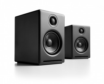 Audioengine A2+ Powered Desktop Speakers - Black (Pair) Audioengine A2+ Powered Desktop Speakers - Black (Pair)
