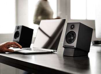 Audioengine A2+ Powered Desktop Speakers - Black (Pair) Audioengine A2+ Powered Desktop Speakers - Black (Pair)
