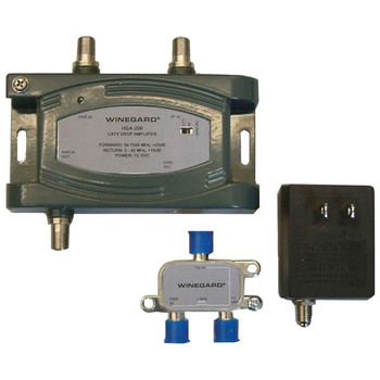 Winegard HDA-200 24dB 1GHz Digital HDTV Amplifier with Adjustable Gain Winegard HDA-200 24dB 1GHz Digital HDTV Amplifier with Adjustable Gain