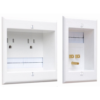PowerBridge TWO-CK In-Wall Cable Management System for Wall-Mounted TVs PowerBridge TWO-CK In-Wall Cable Management System for Wall-Mounted TVs