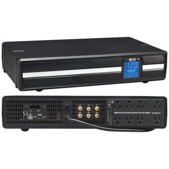 TRIPP LITE HTRL15UPS 8-Outlet, 1,500VA Home Theater UPS with LCD Display TRIPP LITE HTRL15UPS 8-Outlet, 1,500VA Home Theater UPS with LCD Display