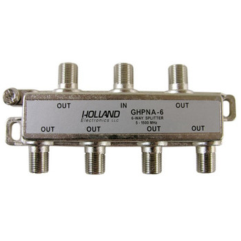 Holland Electronics GHPNA-6 IPTV Broadband Coaxial Splitter - AT&T U-Verse approved Holland Electronics GHPNA-6 IPTV Broadband Coaxial Splitter - AT&T U-Verse approved