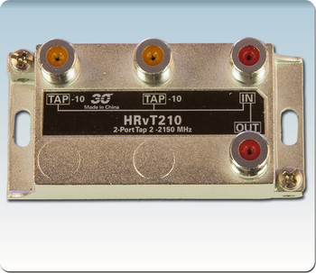 Sonora HRvT210 High Performance 10 dB Vertical Tap 2-Port 2-2400 MHz Sonora HRvT210 High Performance 10 dB Vertical Tap 2-Port 2-2400 MHz