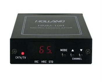 Holland Electronics HMM-10H Agile UHF and CATV Mini Modulator with LED Display
Holland Electronics HMM-10H Agile UHF and CATV Mini Modulator with LED Display