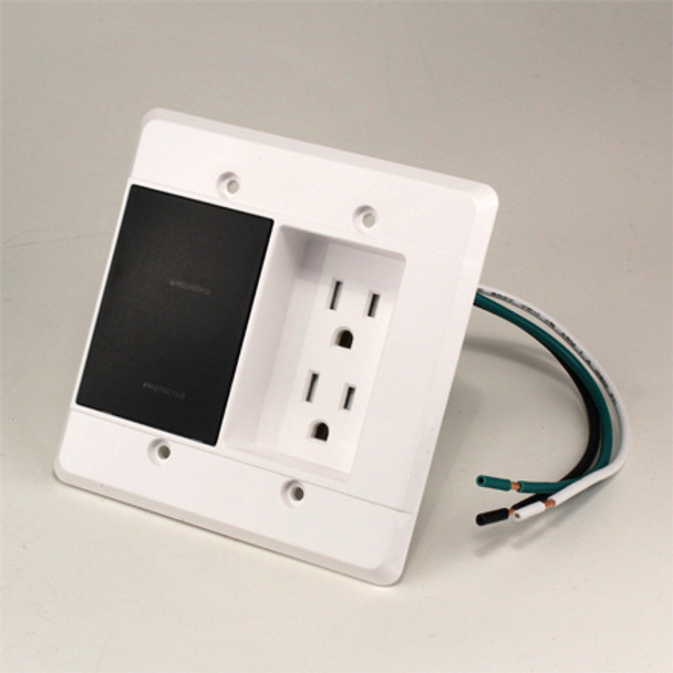 4 outlet in wall surge protector