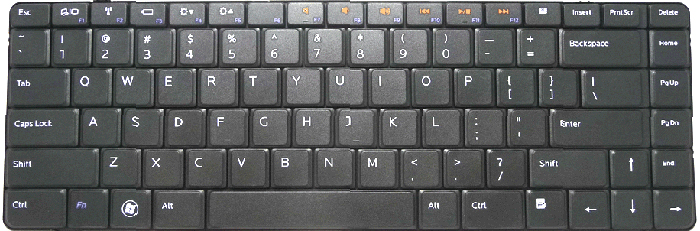 Dell i15RN Laptop keyboard key