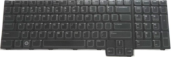 M17x Laptop Key