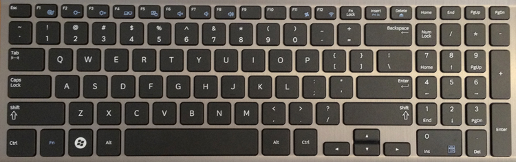 Samsung NP740U5L-Y02US Keyboard Key Replacement 