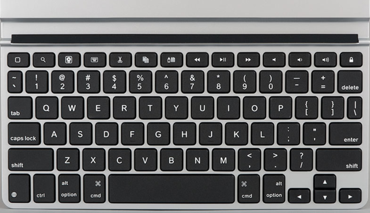 ZaggFolio Keyboard Key Replacement (Carbon)