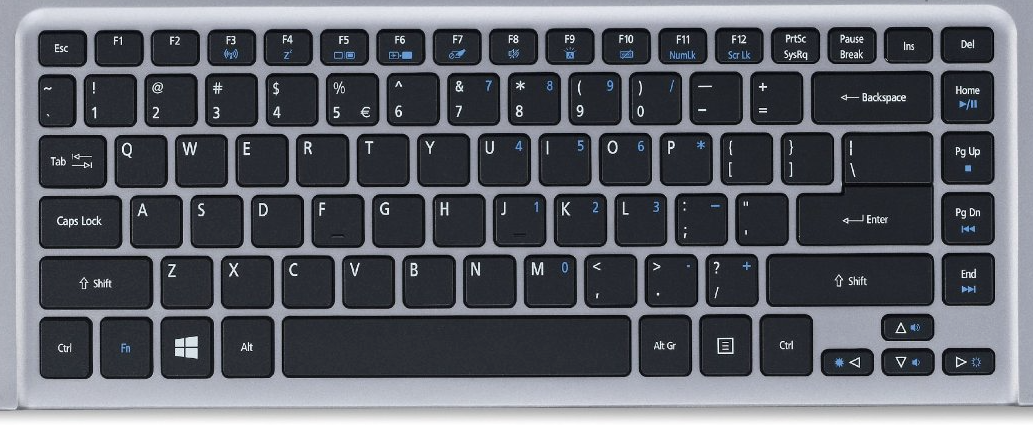 Acer Aspire ES1-411 Replacement Keyboard Keys