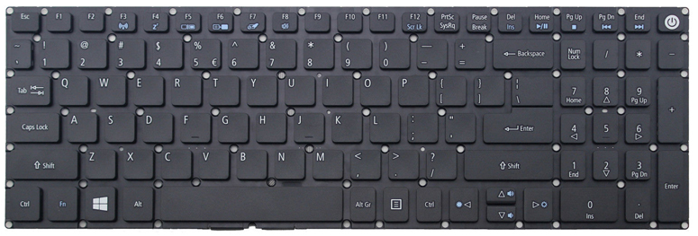 Acer Aspire E5-575G Keyboard Key Replacement