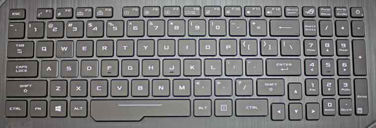 Asus ROG GL553VE Keyboard Key Replacement